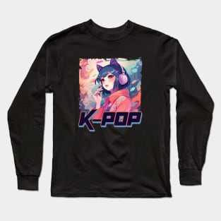 K-Pop Music Album Cover - Anime Shirt Long Sleeve T-Shirt